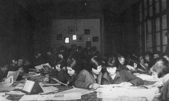 Το αναγνωστήριο του Διδασκαλείου Θηλέων Θεσσαλονίκης