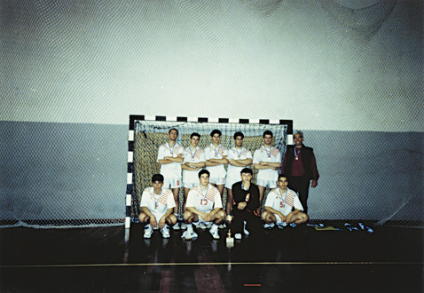 Η ομάδα χειροσφαίρισης του ΕΠΛ Νέας Φιλαδέλφειας "Μίλτος Κουντουράς"