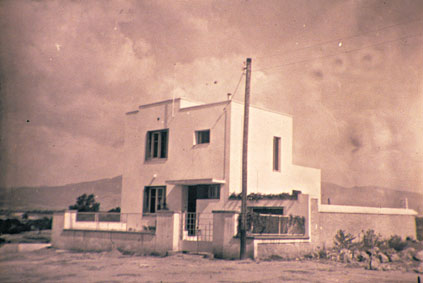 Το σπίτι του Μίλτου Κουντουρά στη Νέα Χαλκηδόνα - Αθήνα.