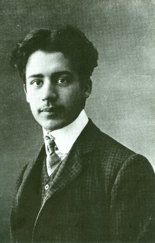 Μίλτος Κουντουράς. Φοιτητής στην Αθήνα (από τη φοιτητική του ταυτότητα, 1907 - 1908).